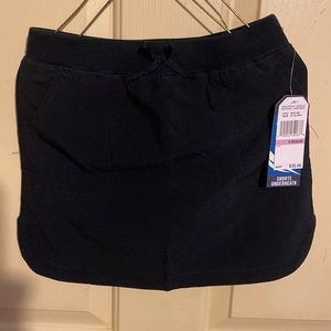 Nautica girls school uniform performance skort navy-